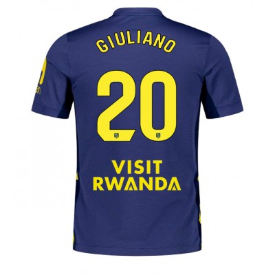 Atletico Madrid Giuliano Simeone #20 Bortedrakt 2025-26 Kortermet Atletico Madrid Giuliano Simeone #20 Bortedrakt 2025-26 Kortermet